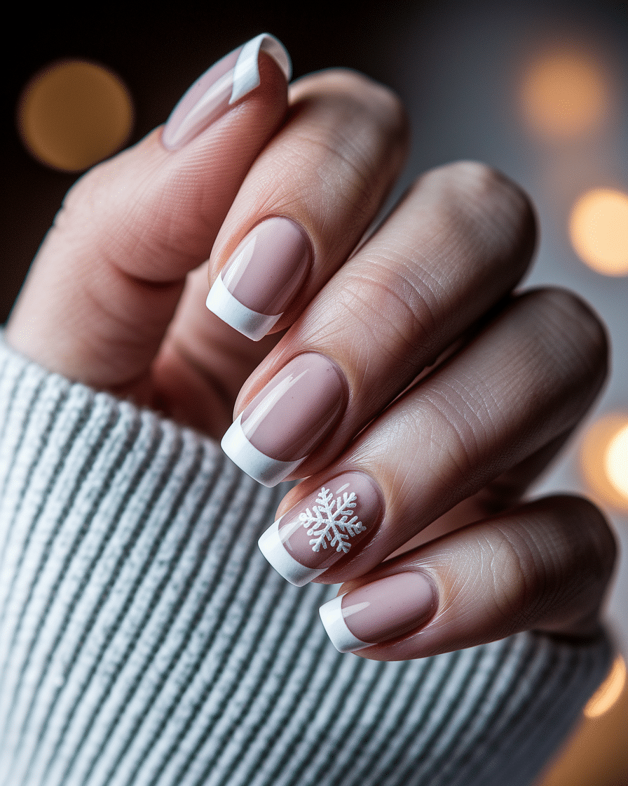 Embracing the Magic of Winter Through Nails