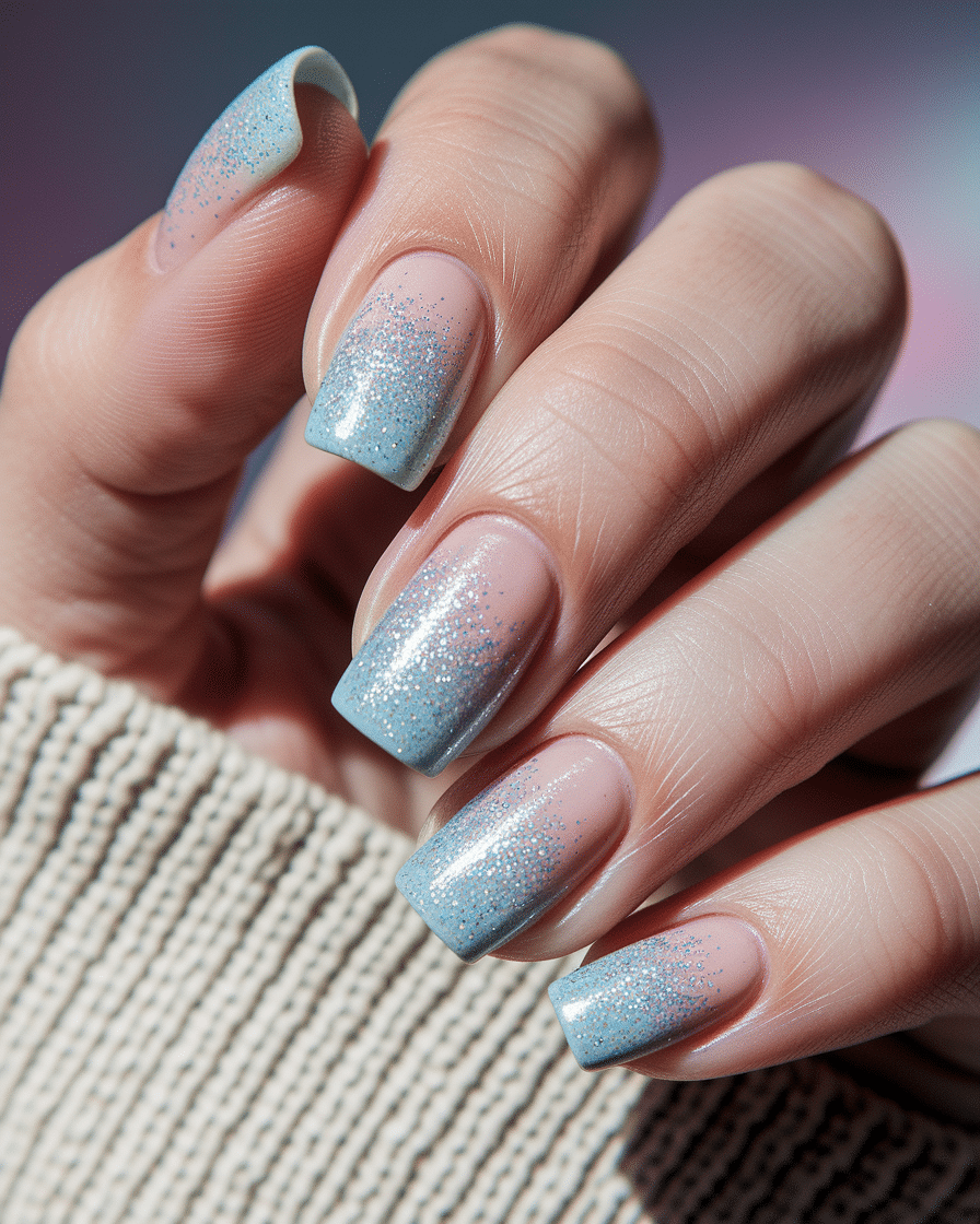 0016_3_a-close-up-photograph-captures-a-beautif_uFXXHFxxSqmONDD10lidEw_pjhastnkTOiJLPJqCGsa0A Light Blue Nail Designs for a Soft and Timeless Manicure Look