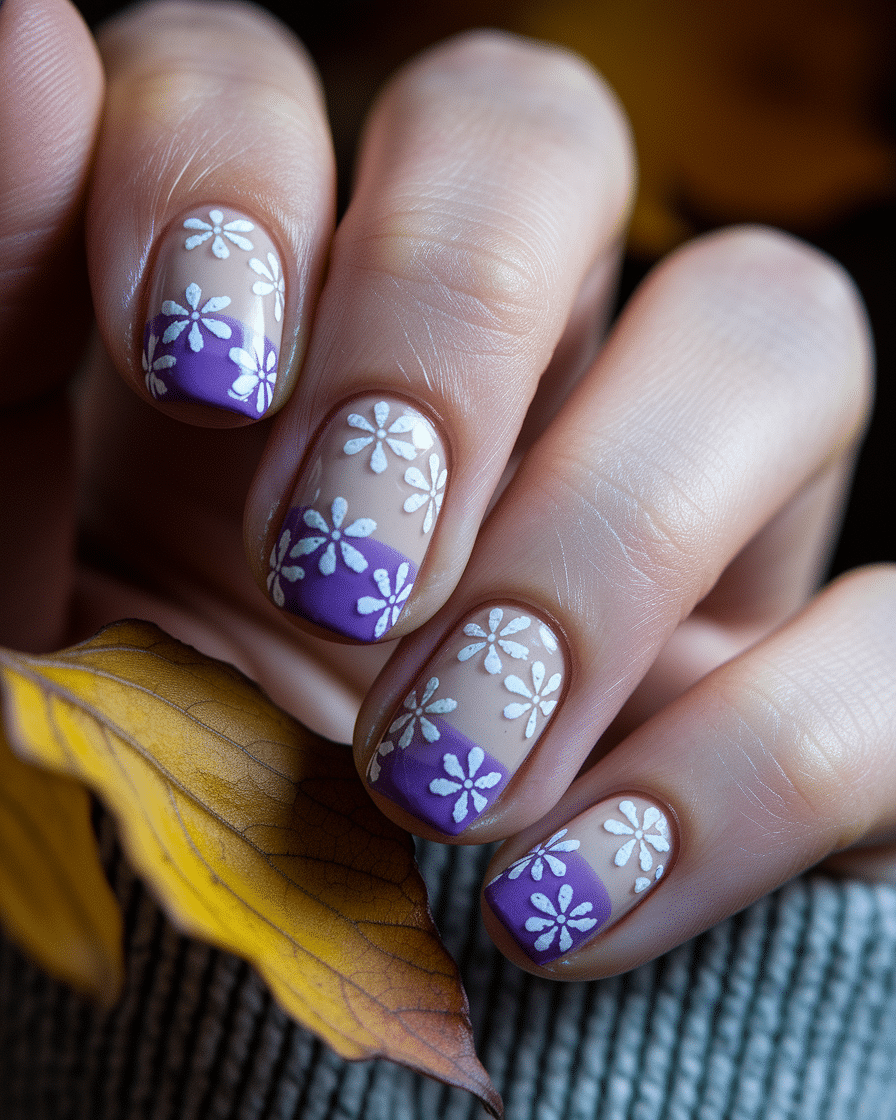 0001_2_a-close-up-photograph-captures-a-beautif_99wQ_OStSmaiqWWYSy0Ljg_VTktHBMOQZq2vNq4l9bP3A Elegant Nail Designs That Blend Floral Art with Bold Color