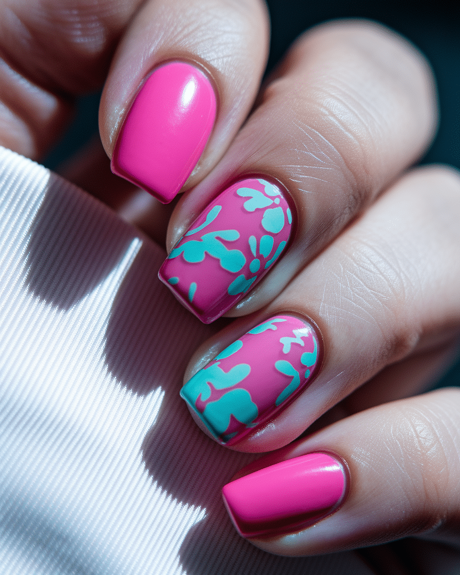 Beautiful Floral Nail Designs for the Summer Season