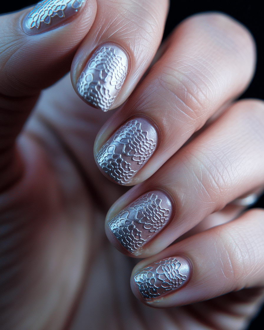 0002_3_a-close-up-photograph-captures-the-intri_fod_TH-rTWO_Fexg6b1jYA_17EzZs6MTe6w4MJD3XiKRg Silver Nail Designs That Radiate Romance and Elegance
