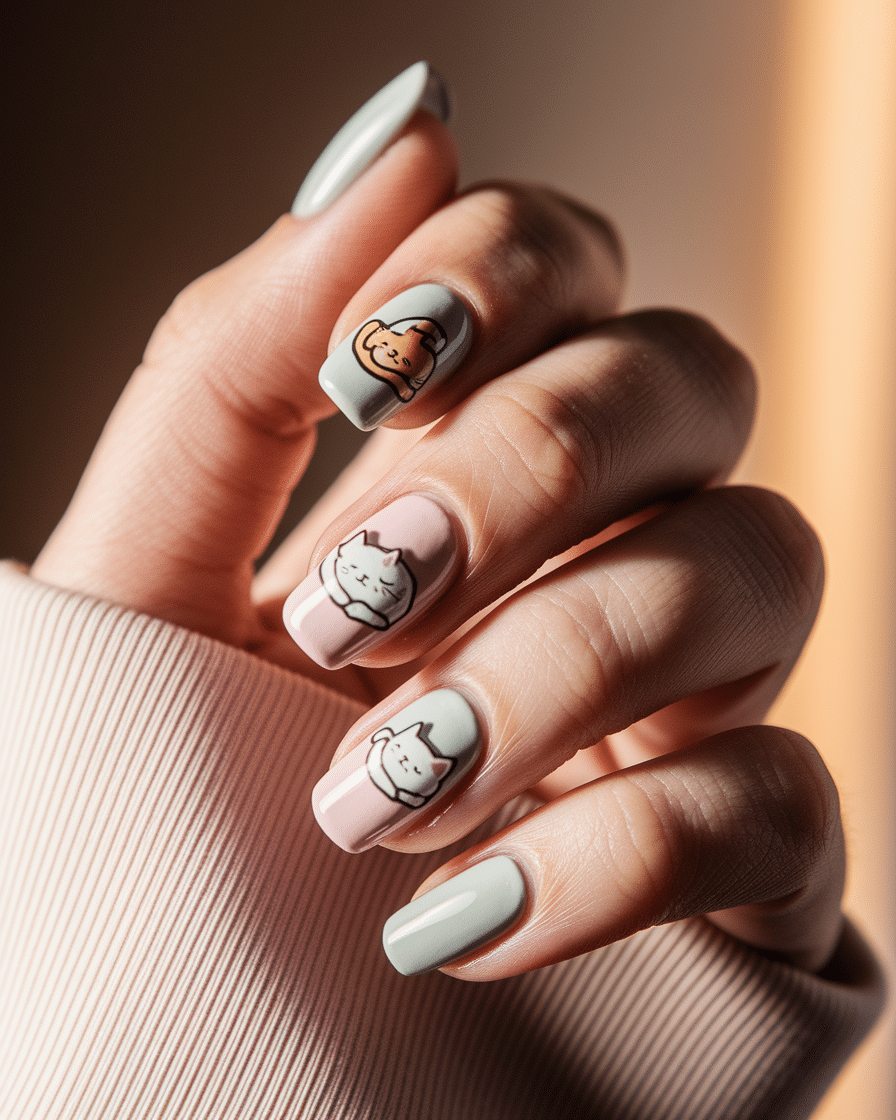 0003_2_a-close-up-photograph-of-a-gracefully-po_Qu8e0WKuQ2eJdwfEmMbOtg_i6FAncORS4evD3m76YYkxA Creative Animal-Inspired Nail Art Ideas for a Fun and Fashionable Manicure
