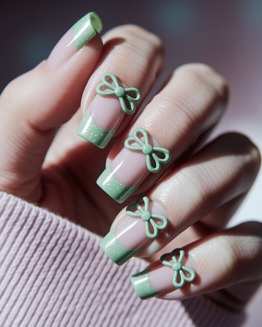 0003_3_a-close-up-photograph-captures-a-beautif_yTHaZKQbSLmKHMFkN61qBg_wif4ioWqRQSENvLCkknUrQ French Tip Nail Designs That Add a Soft and Feminine Touch to Your Look