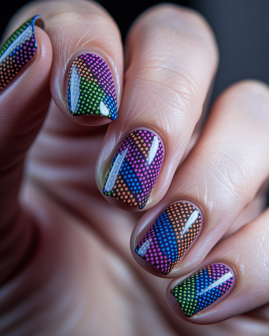 Bold Minimalism: The Rise of Black and White Nail Art in 2025