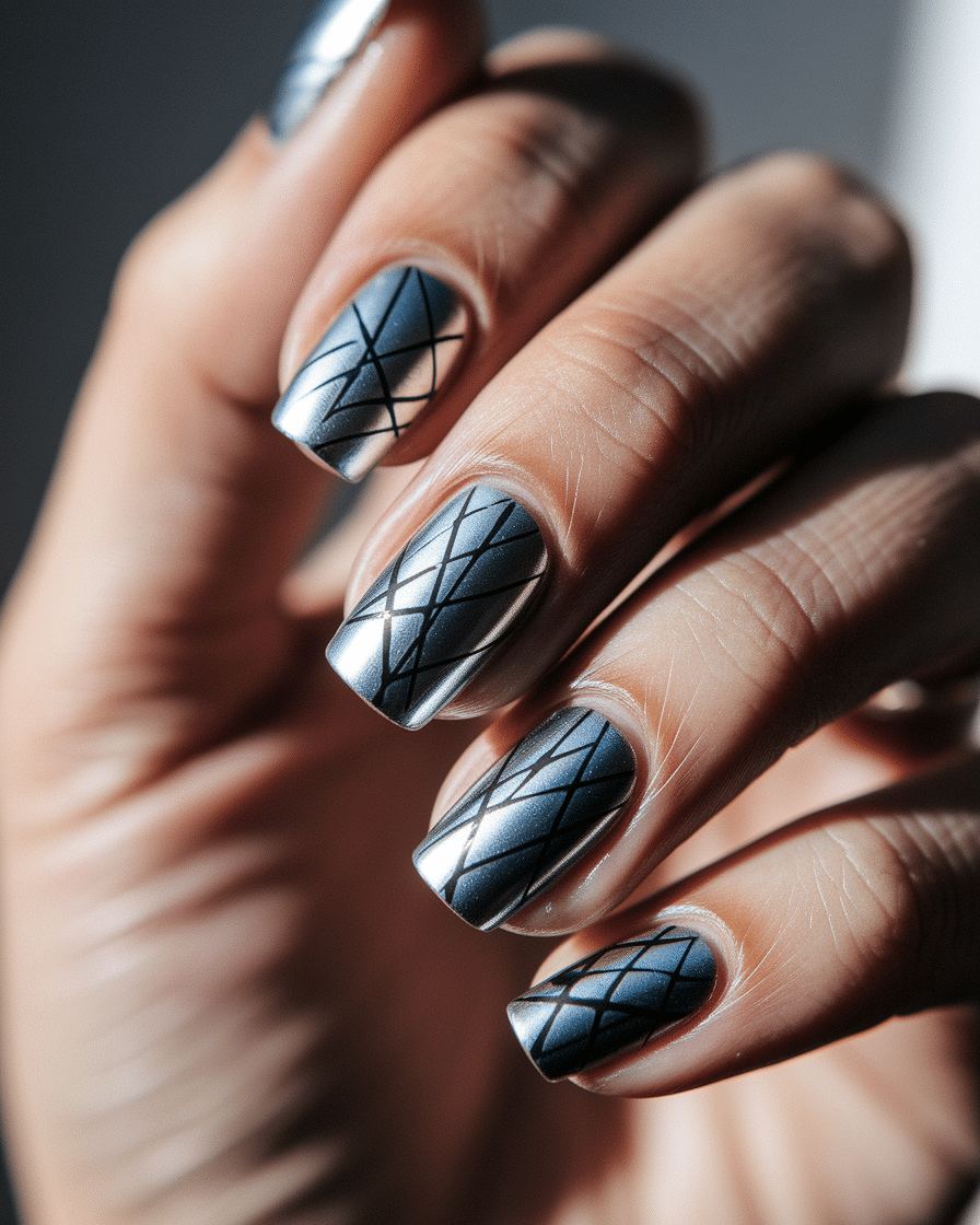 0004_3_a-close-up-photograph-of-a-hand-with-nai_lYi33DpwS6Kk9gOo2nOmzg_3SjRURaQRK-yiqdlW1pQnQ The Allure of Metallic Nail Trends: Why Silver Chrome Gel Nails Are the Ultimate Statement Look