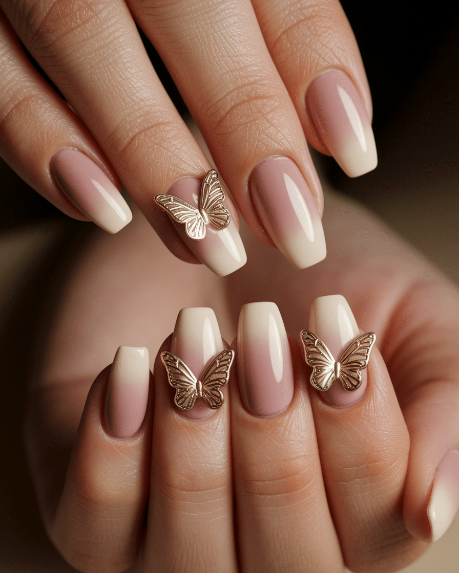 0005_1_a-close-up-photograph-of-a-beautiful-han_-lneAY6YTtm1RG7c1uWpQw_AYbXrSEqQUG0hFauSYV_bw_cover Pretty Spring Nail Designs with Butterfly and Pink Accents