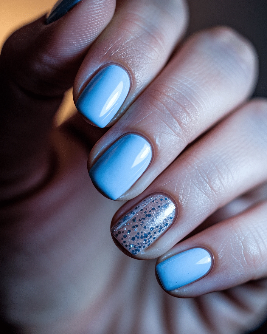 The Best Light Blue Nail Designs to Refresh Your Manicure This Season
