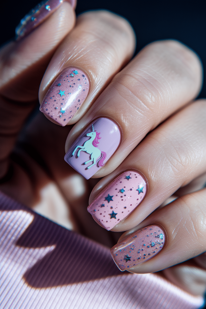 0008_3_a-close-up-photograph-captures-the-delic_S_vuOlV9TKChzk8lgkppoA_VOa5rE0ARIi7FusLjtkBjg Cute and Creative Nail Designs Every Kid Will Love