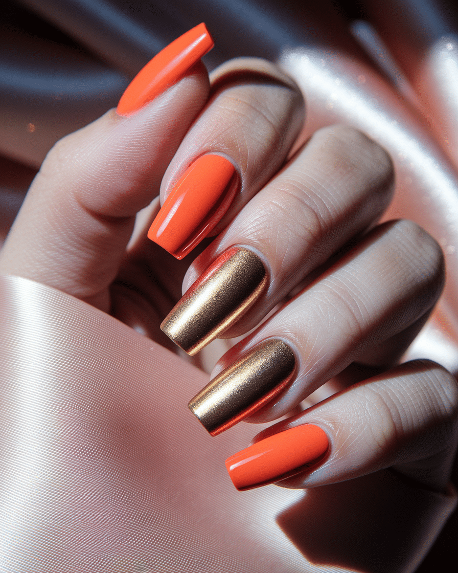 0008_3_a-close-up-photograph-captures-the-intri_lxs3T0WVTSCK44H9EI27-w_nHGfV7LOT7qQTR4xb0pV_g French Tip Nail Designs That Add a Bold, Citrus Twist to Your Look
