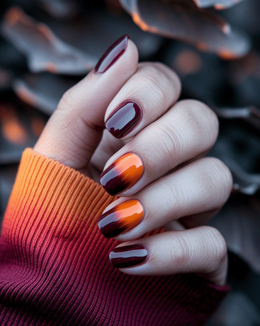 0009_2_a-close-up-photograph-captures-a-hand-wi_NSn7UCd5SbWxla-SXJPU9A_OYL7IHV1RZGGYZjy5URgug The Ultimate Guide to Ombre Coffin Nails Inspired by Sunset Tones