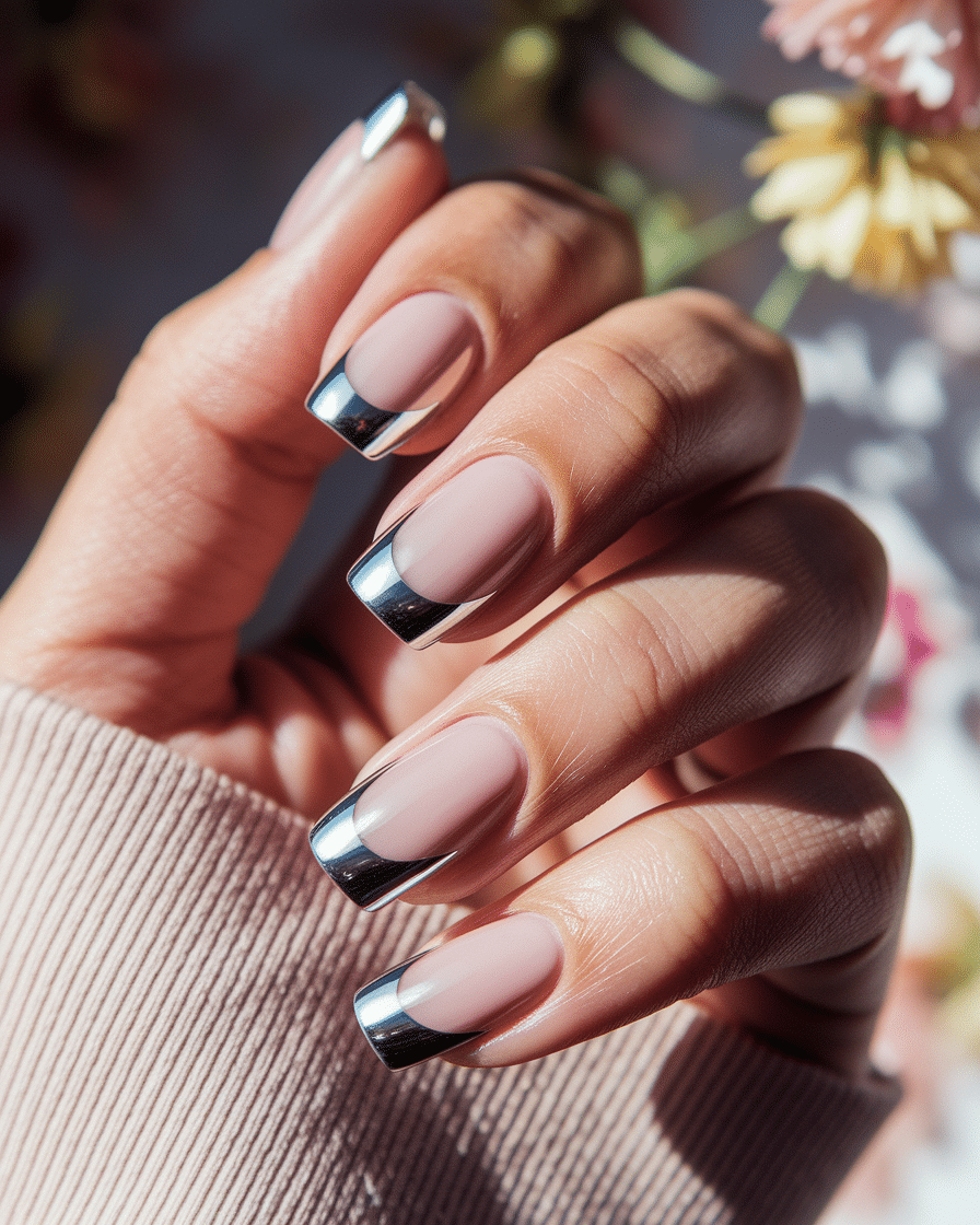 0009_3_in-a-close-up-photograph-a-hand-with-ele_oTVSdim6TAGtCStHa3Yc_A_PtzY1cn_QWqpcFqnfkfKzg Timeless Nail Art Ideas That Will Keep Your Manicure in Style All Season Long