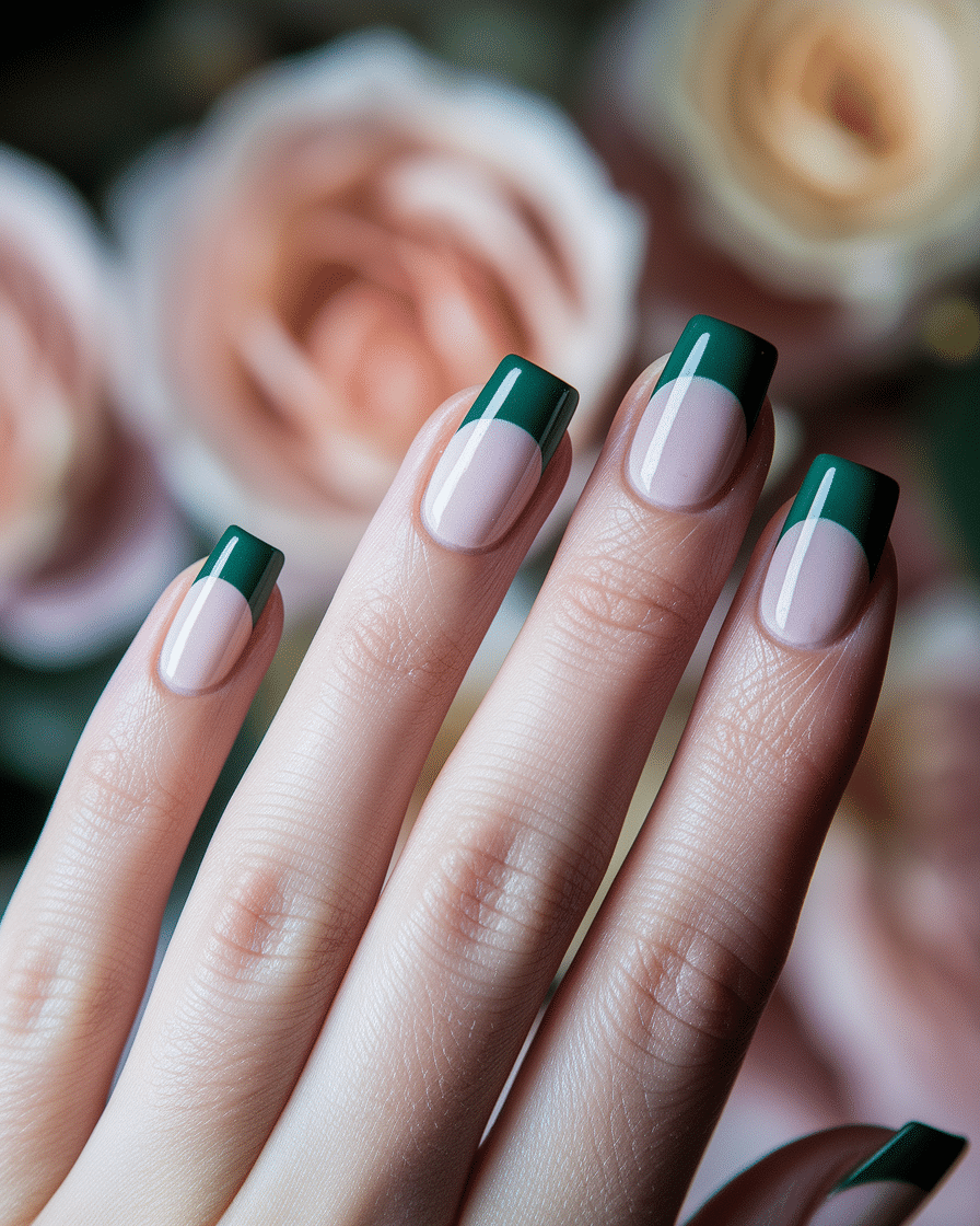 0010_3_a-close-up-photograph-of-a-beautifully-m_FW2Nsg7kRM6mEI-63-we5w_Cpm738zVQGO3e-zb79xO0Q Trending Nail Styles You’ll Want to Try: The Rise of Green French Tips