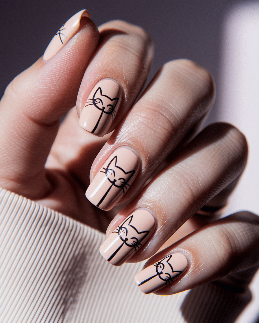 0010_3_a-close-up-photograph-of-a-hand-with-nai_lefXFGKCRyuITutEJhsM9Q_gU919xfjQ2yV4Jev0tNigg Creative Animal-Inspired Nail Art Ideas for a Fun and Fashionable Manicure