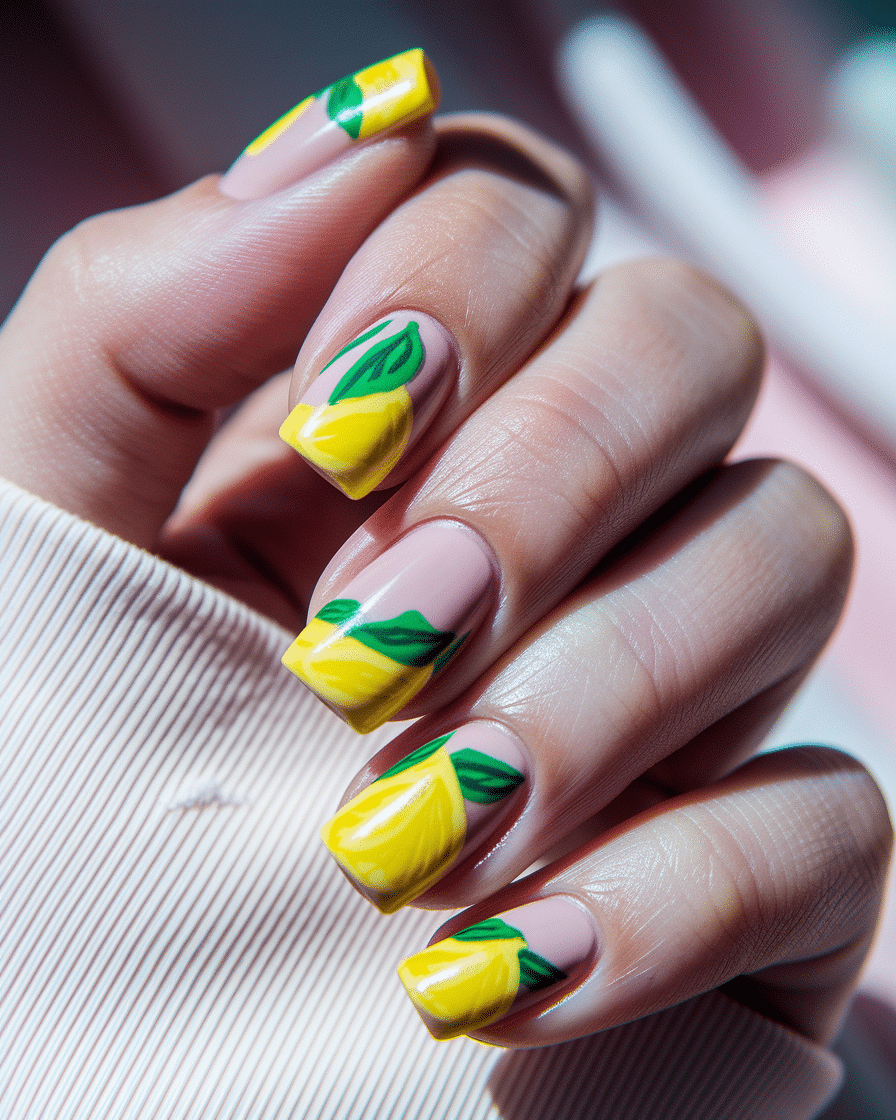 0016_3_a-close-up-photograph-of-a-beautifully-m_jIuuAIkHSVyajHdr5kGG7g_EZwV77LxTwq4RWED7UvZDg Best Fruit Nail Design Ideas for Summer 2025 That Are Sweet, Fun, and Full of Color