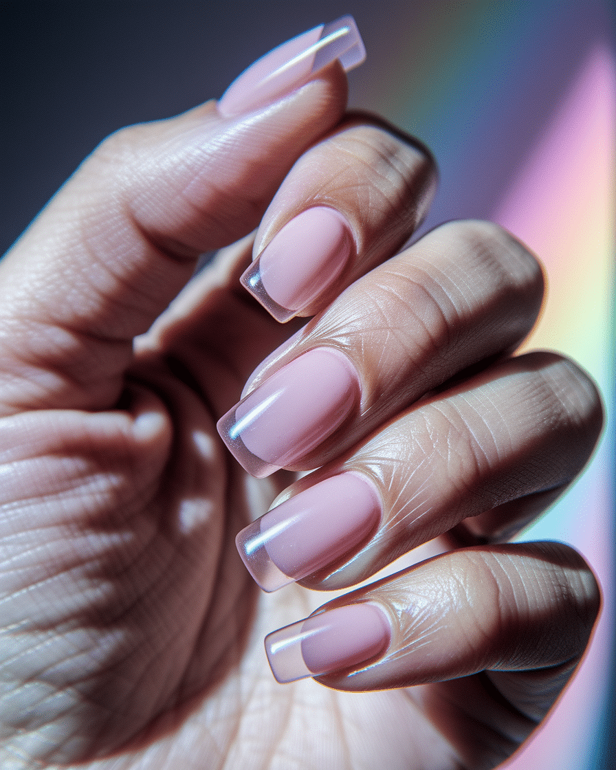 0001_2_a-close-up-photograph-of-a-hand-with-sem_Ww-t9ZtUT1uG8TrP75M_9A_SQWEVD_7TxKFR2ke_1AWrQ The Best Pink Summer Nails That Will Make Your Press-On Manicure Pop