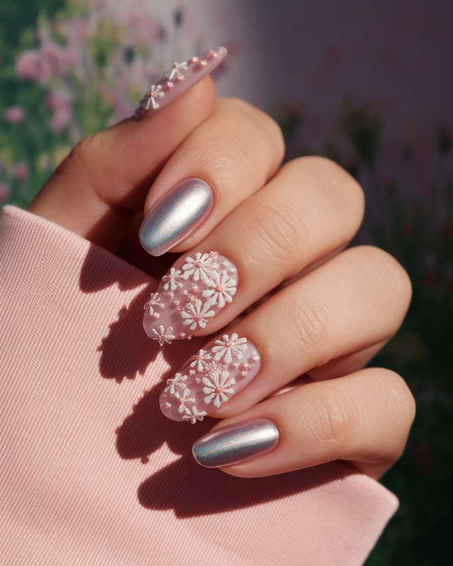 The Best Pink Chrome Nail Ideas to Elevate Your Manicure Game