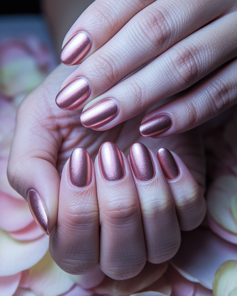 0003_2_in-a-soft-warm-glow-a-close-up-photograp_YDTIAPFjTNie-iCipFqIug_zppltWKCT3q91flyl6uxrg The Best Pink Chrome Nail Designs for a Glam Barbiecore Look