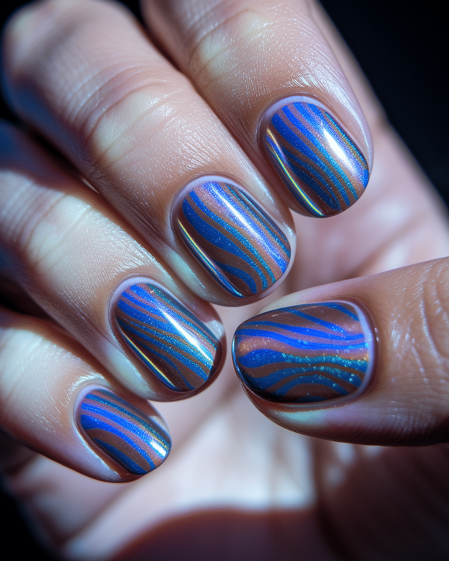 Tie-Dye Swirl Nail Designs That Are Trending Everywhere Right Now