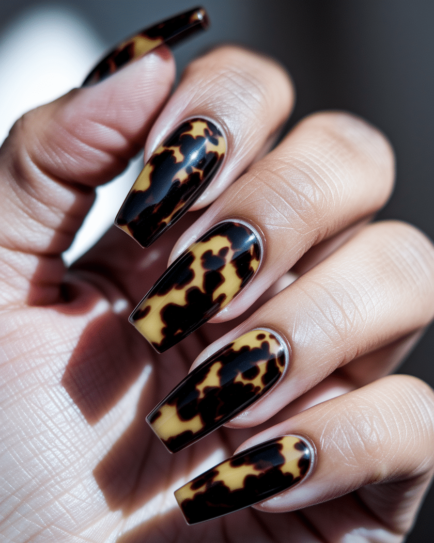 Timeless Nail Trends That Elevate Every Look: The Beauty of Tortoiseshell Nails