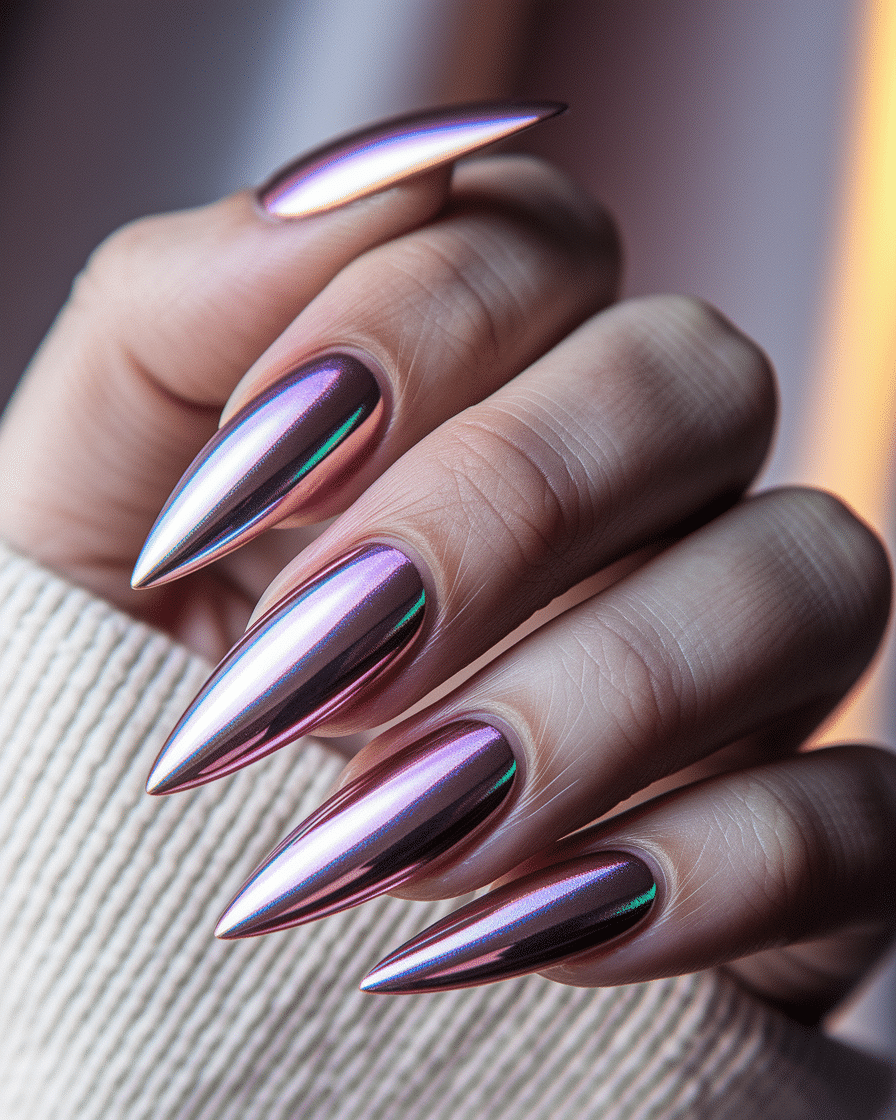 The Best Pink Chrome Nail Ideas to Elevate Your Manicure Game
