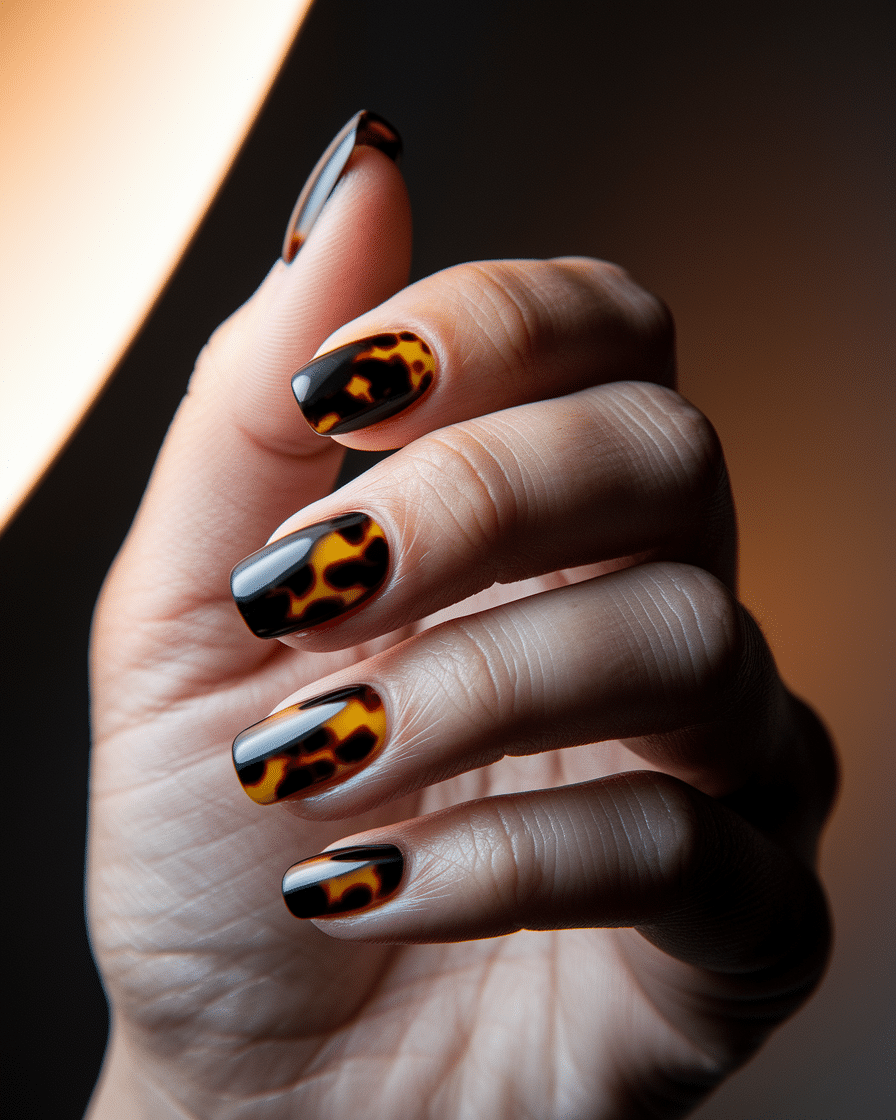 Timeless Nail Trends That Elevate Every Look: The Beauty of Tortoiseshell Nails