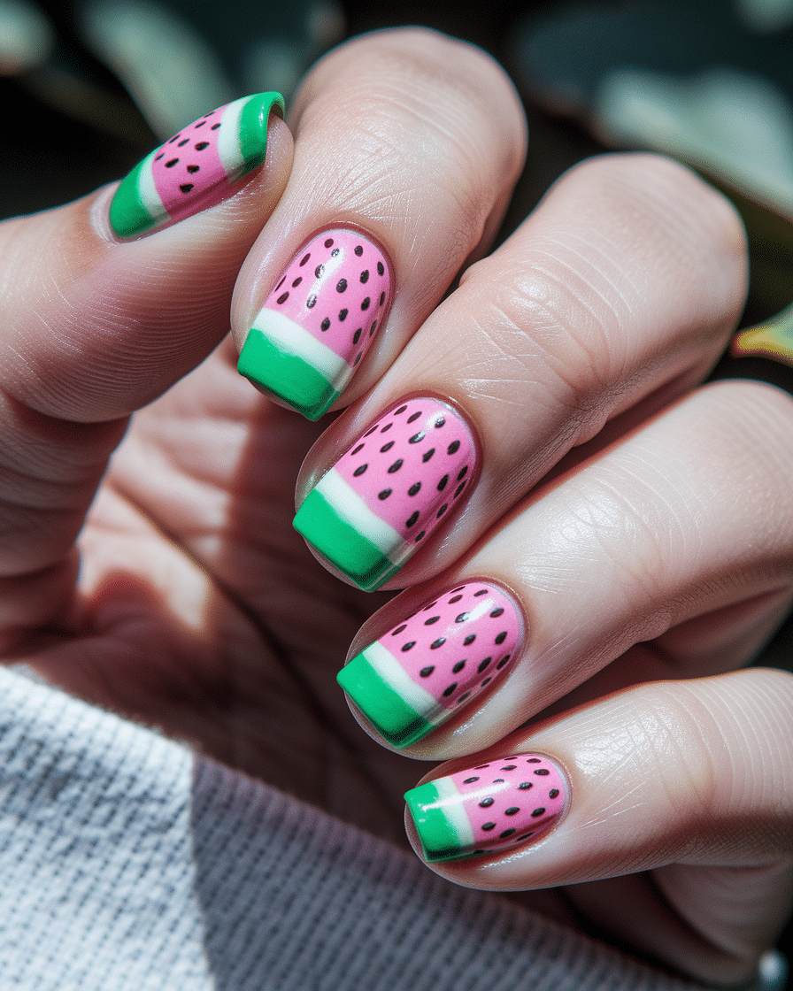 Fresh Nail Art Ideas Inspired by Summer Fruits