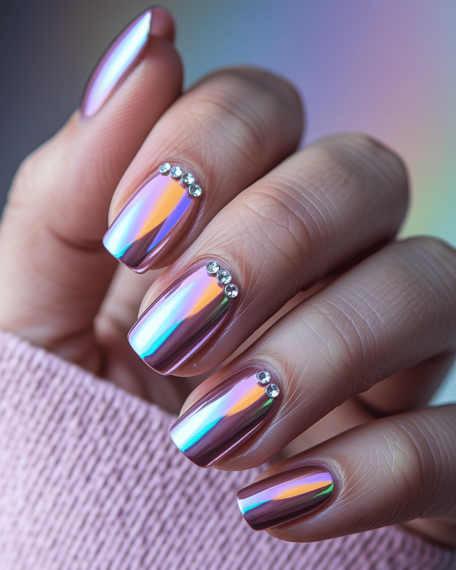 The Best Pink Chrome Nail Ideas to Elevate Your Manicure Game