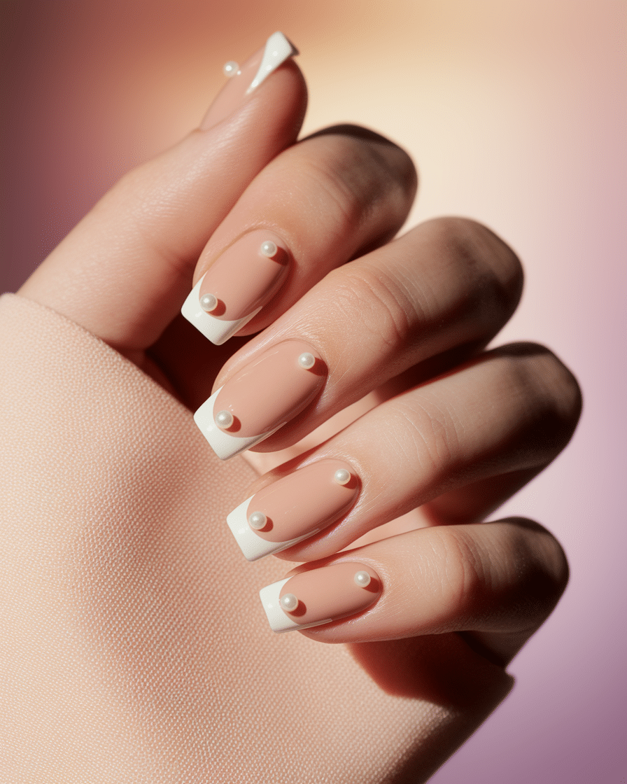 0010_1_in-a-soft-warm-glow-a-close-up-shot-capt_9Fsrsun7Q8edzGnl6Yh30A_u2BlvHoUTgSZQR3HCwOulQ Elegant Nail Trends with Pearls and French Tips for a Timeless Look