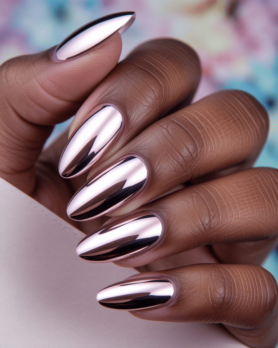 The Best Pink Chrome Nail Ideas to Elevate Your Manicure Game