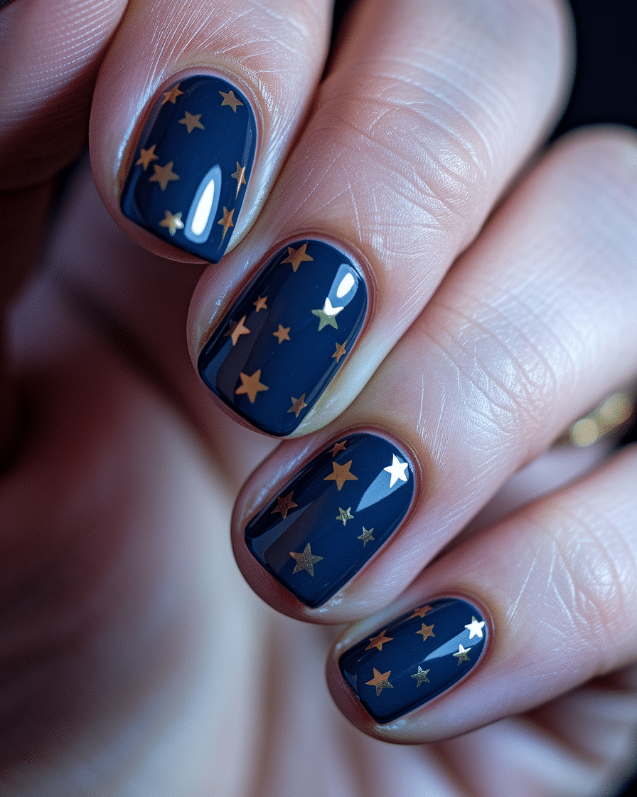 Celestial Nail Art Ideas That Shine Like the Night Sky