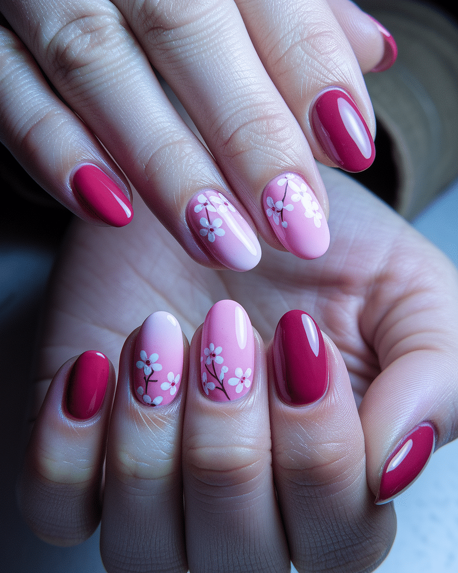 Romantic Cherry Nail Designs for a Sweet and Flirty Look