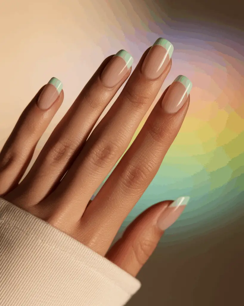 Milky Mint Nails: The Fresh Minimalist Manicure Taking Over 2025 9 Milky Mint Nails: The Fresh Minimalist Manicure Taking Over 2025