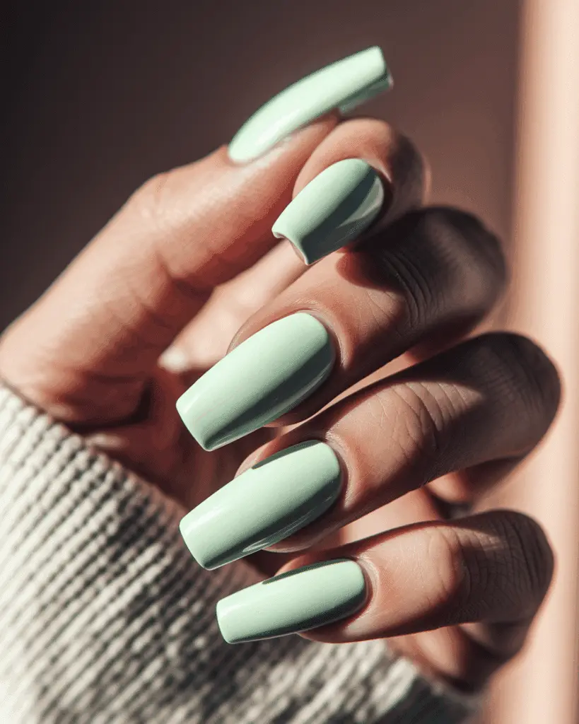 Milky Mint Nails: The Fresh Minimalist Manicure Taking Over 2025 8 Milky Mint Nails: The Fresh Minimalist Manicure Taking Over 2025