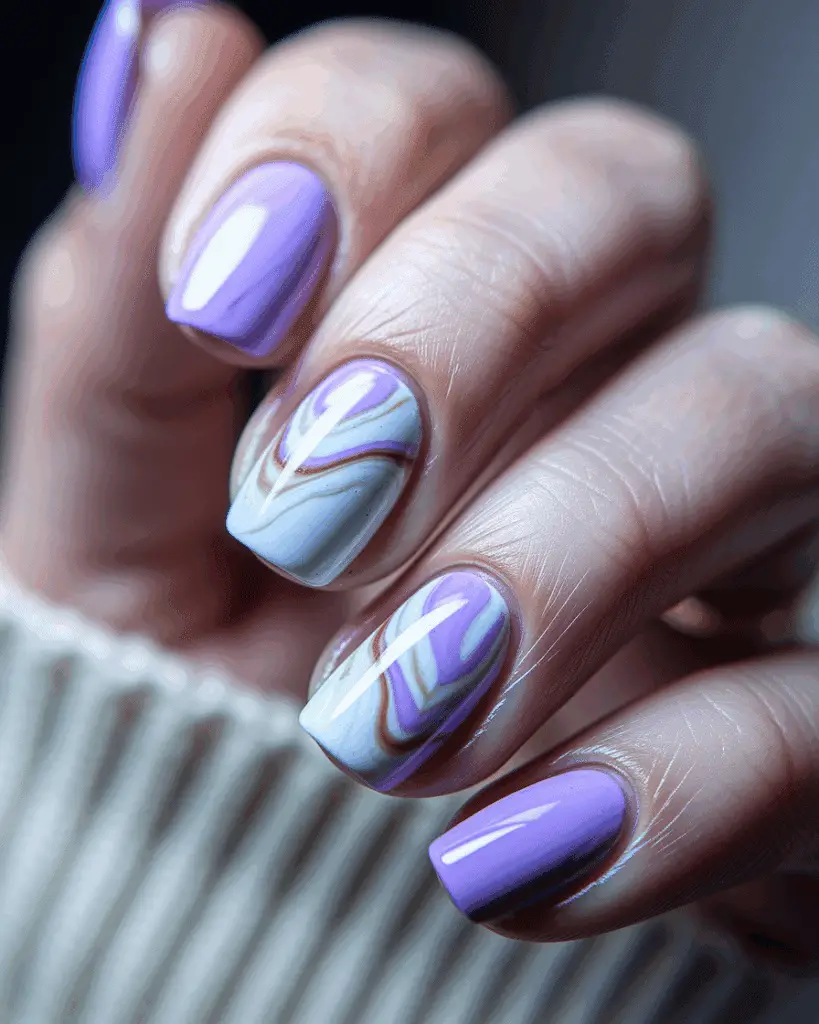 The Ultimate Guide to Lilac and Latte Nail Trends for Effortless Elegance 7 The Ultimate Guide to Lilac and Latte Nail Trends for Effortless Elegance
