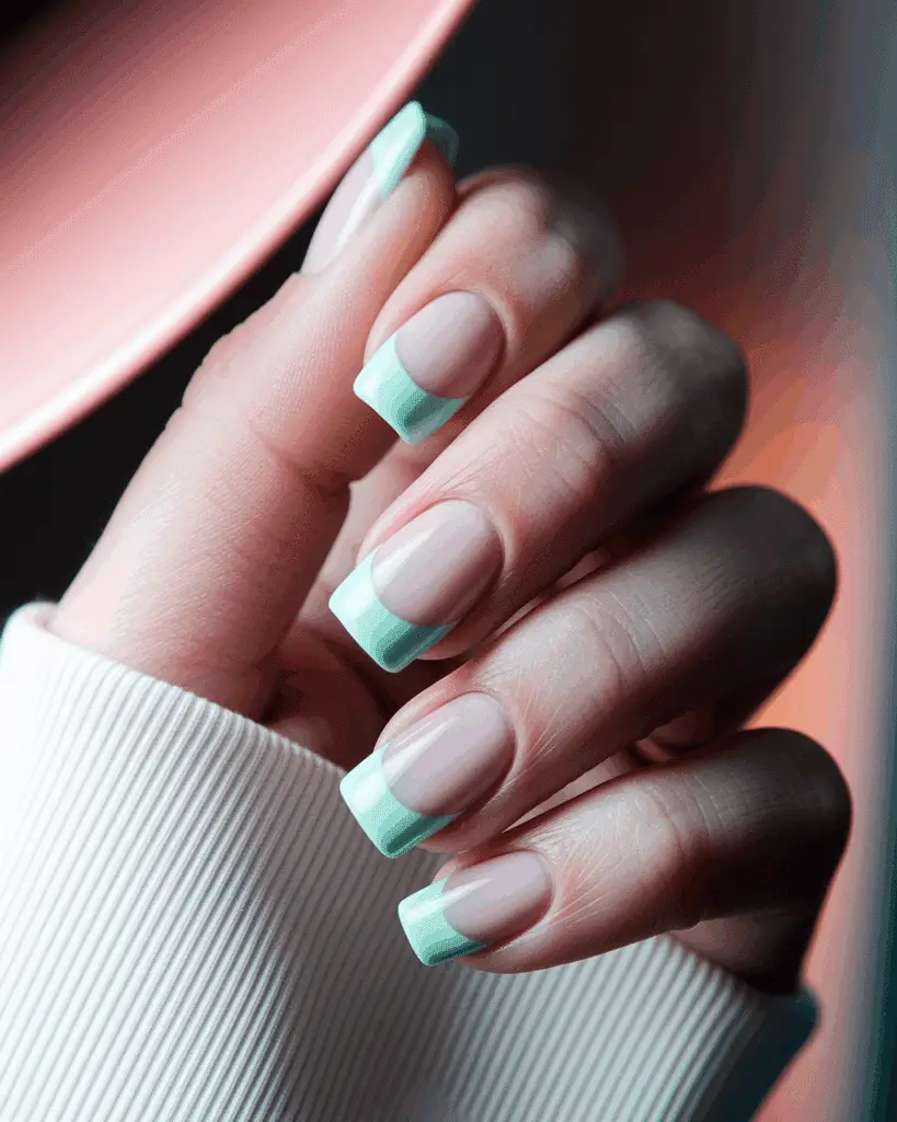 Milky Mint Nails: The Fresh Minimalist Manicure Taking Over 2025 4 Milky Mint Nails: The Fresh Minimalist Manicure Taking Over 2025