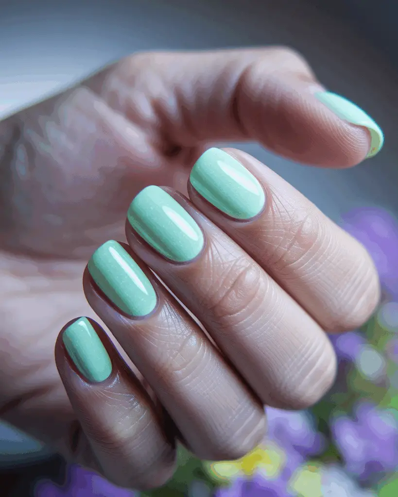 Milky Mint Nails: The Fresh Minimalist Manicure Taking Over 2025 3 Milky Mint Nails: The Fresh Minimalist Manicure Taking Over 2025